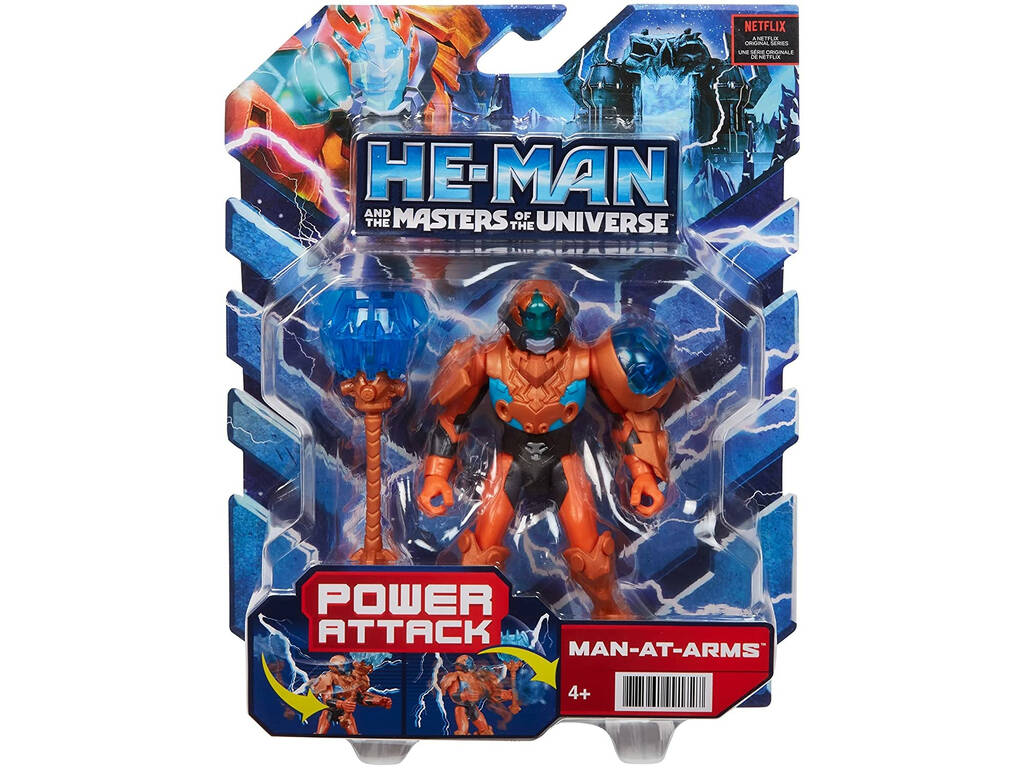 Masters Del Universo Figura Man-At-Arms Mattel HBL68