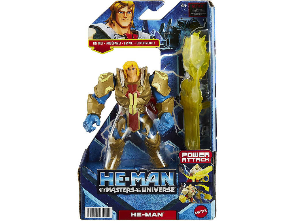 Masters Del Universo Figura He-Man Deluxe Mattel HDY37