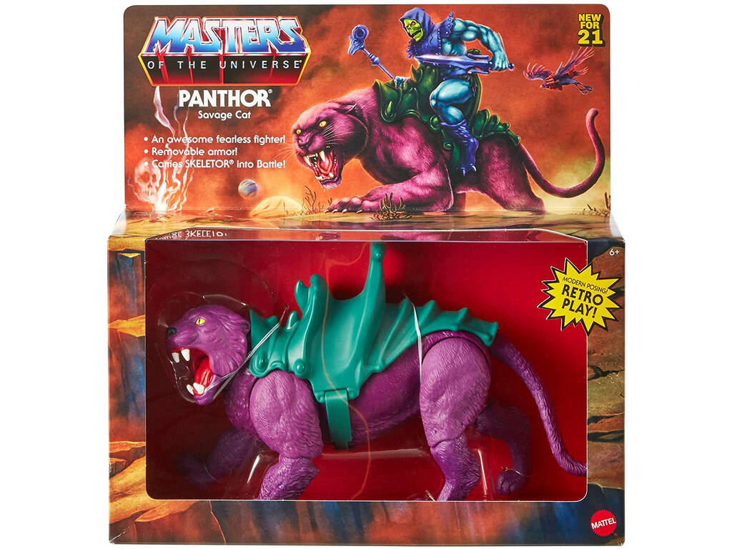 Masters Of the Universe Figur Panthor Mattel GVN49