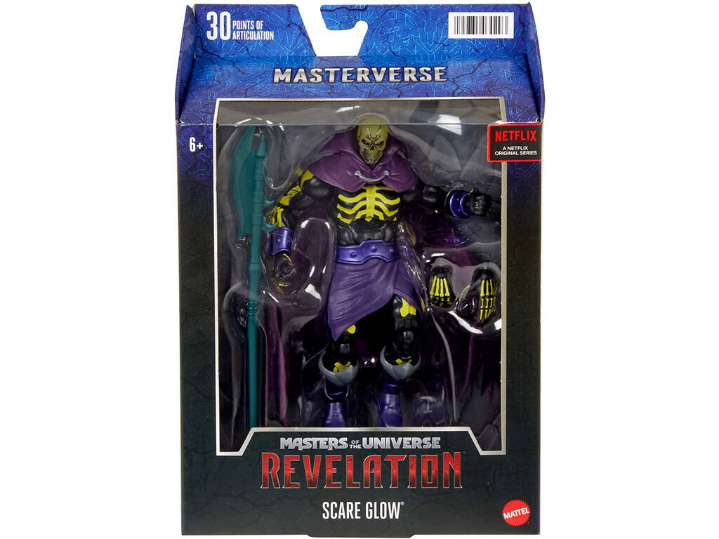 Masters Del Universo Revelation Figura Scare Glow Mattel HDR33