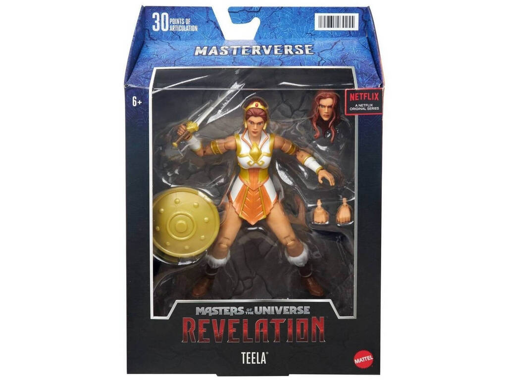 Masters Of The Universe Revelation Figura Teela Mattel HDR44