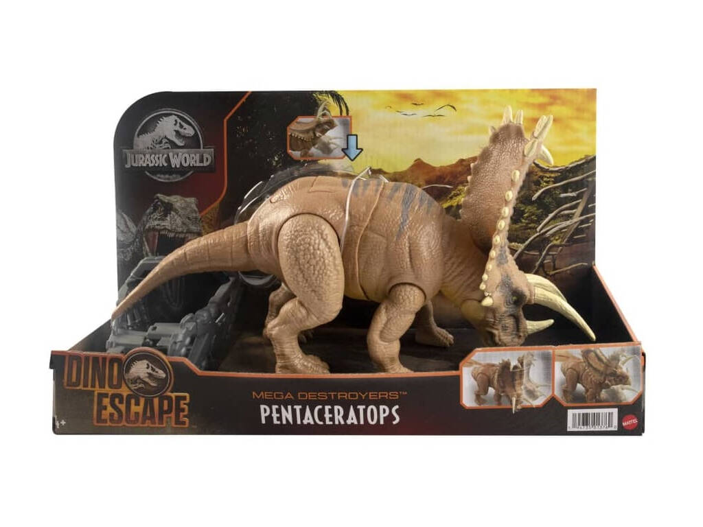 Jurassic World Pentaceratops Megadestruidores Mattel HCM05