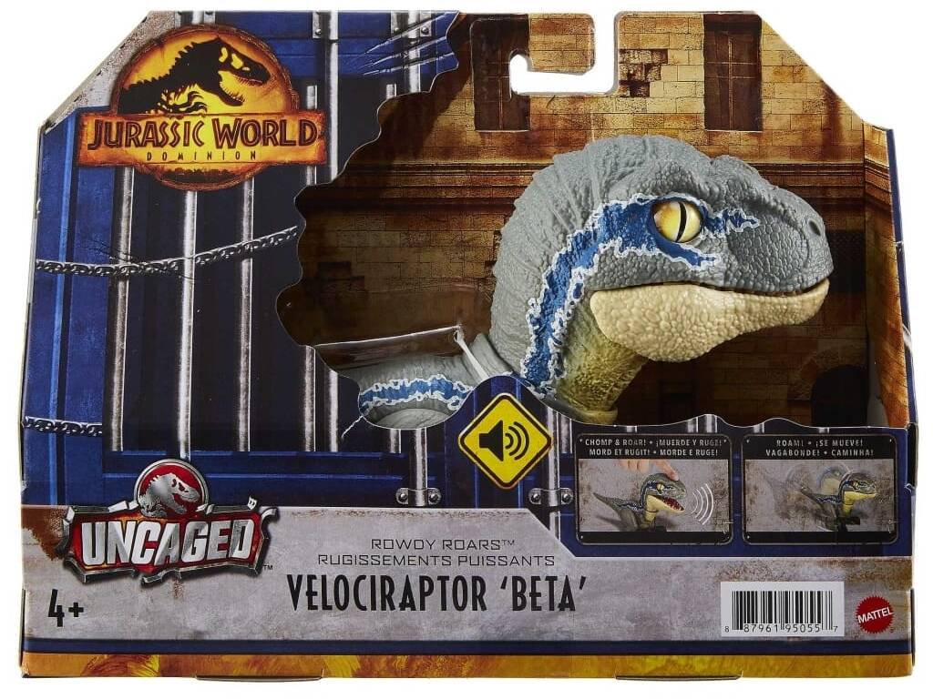 Jurassic World Dominion Uncaged Velociraptor Beta Mattel GWY55