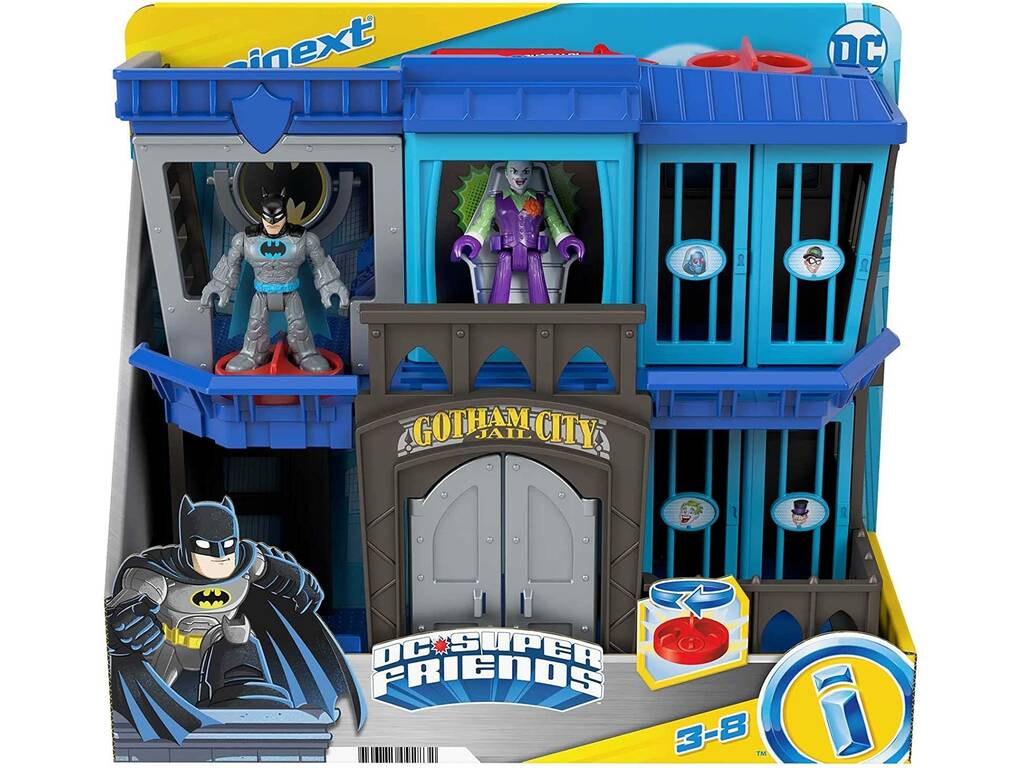 Imaginext DC Super Friends Prisão de Gotham Mattel HHP81