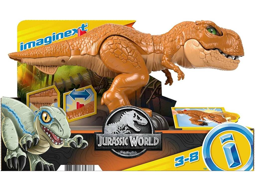 Imaginext Jurassic World T-Rex Overrun Mattel HFC04