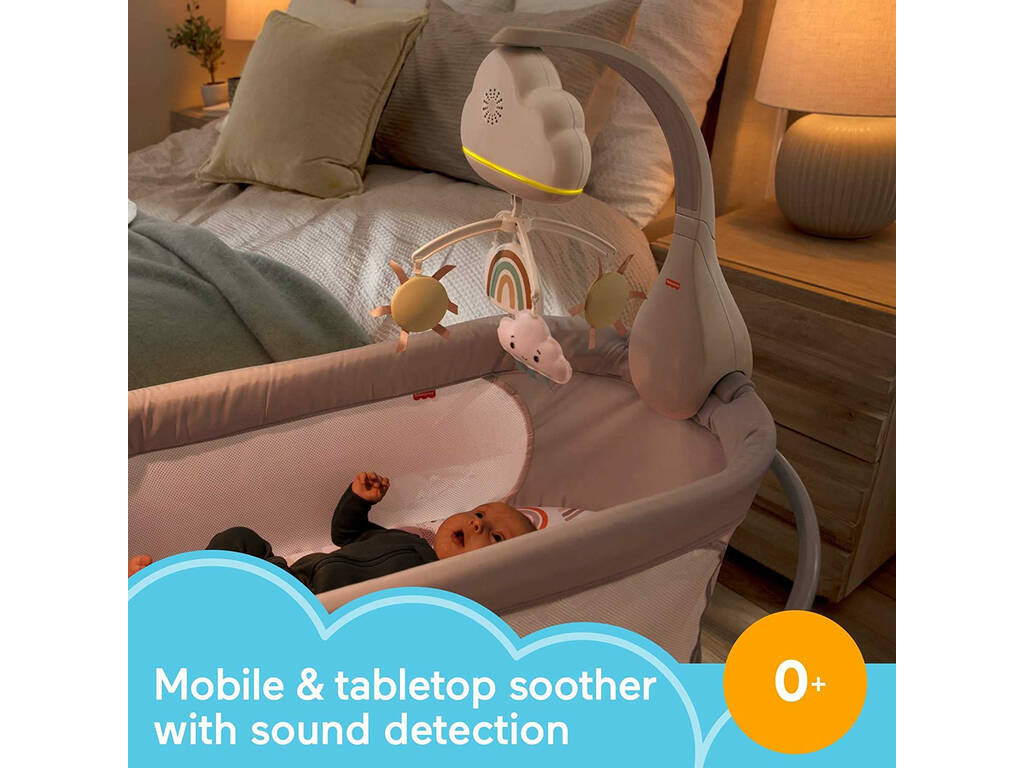 Fisher Price Mobile da letto con nuvola, sole e arcobaleno Mattel HBP40