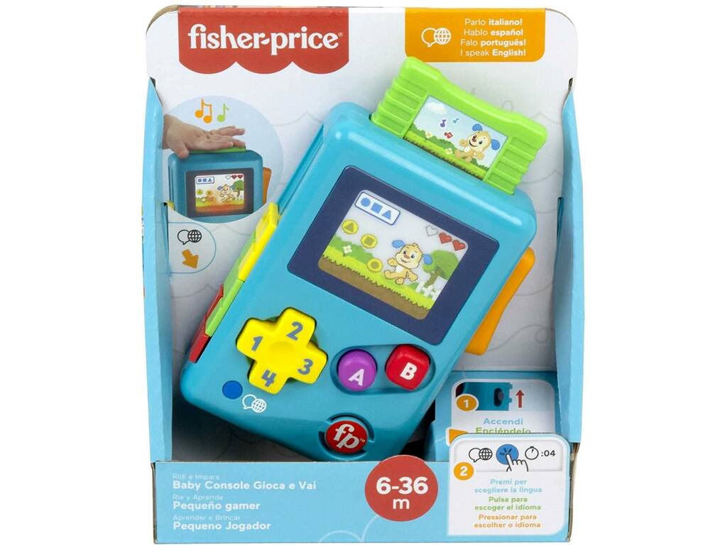 Fisher Price Consola Pequeño Gamer Mattel HHX12