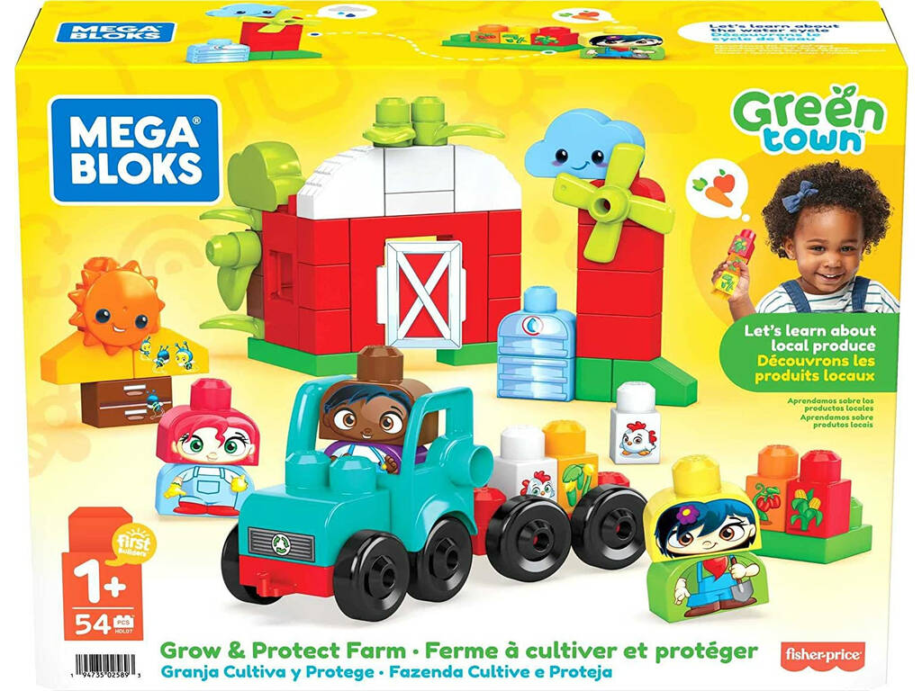 Mega Bloks Green City Farm Farm & Protect Mattel HDL07