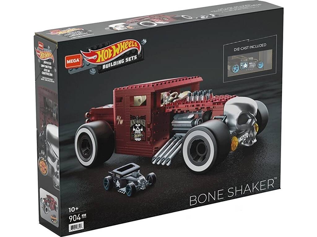 Mega Hot Wheels Jeux de construction Bone Shaker Mattel HBD50