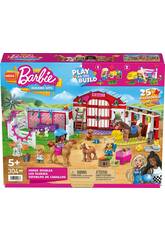 Barbie Mega Construx Establos De Caballos Mattel HDJ87