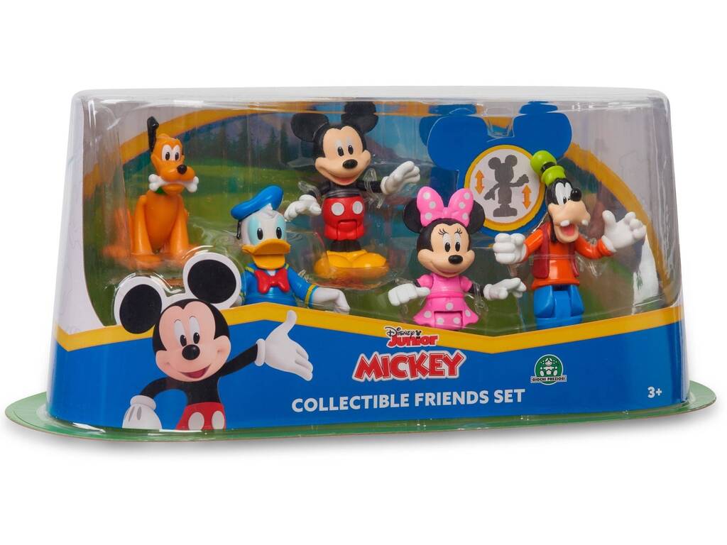 Mickey Pack 5 Figuras Famosa MCC08000
