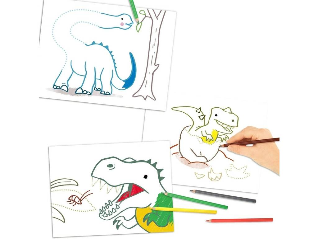Dino World Libro da colorare di Depesche 0012013