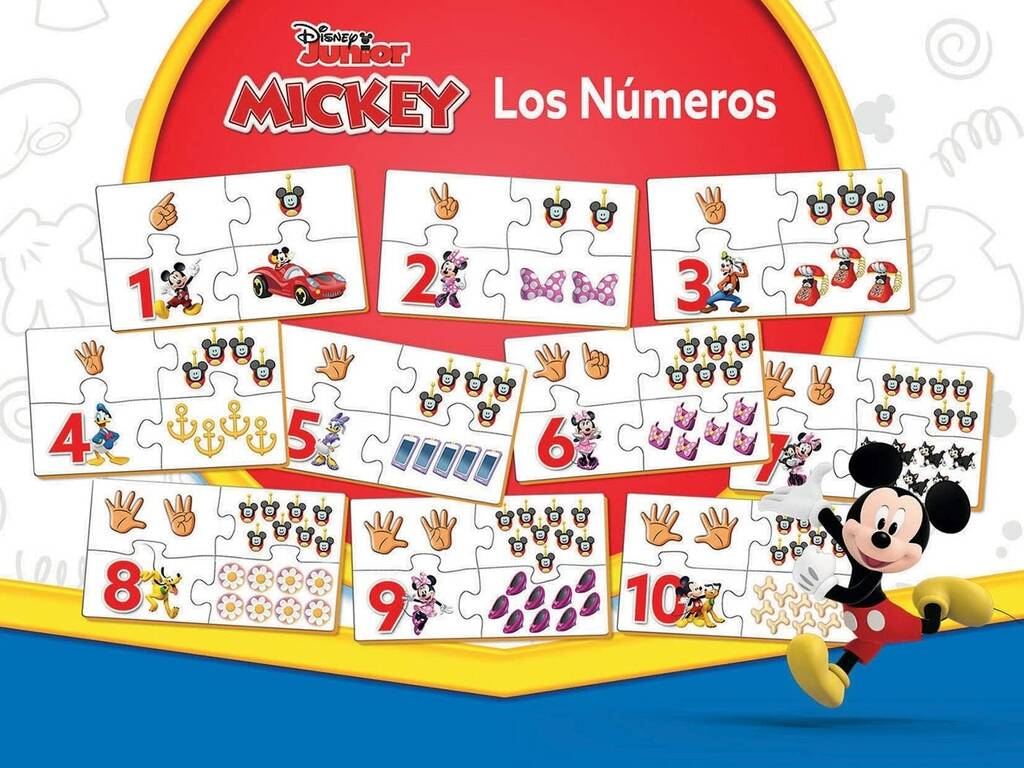 Disney Junior Les numéros de Mickey Educa 19327