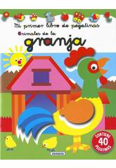 Mon premier livre d'autocollants Animaux de la ferme par Susaeta S3456005