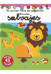 Mon premier livre d'autocollants Animaux sauvages par Susaeta S3456006