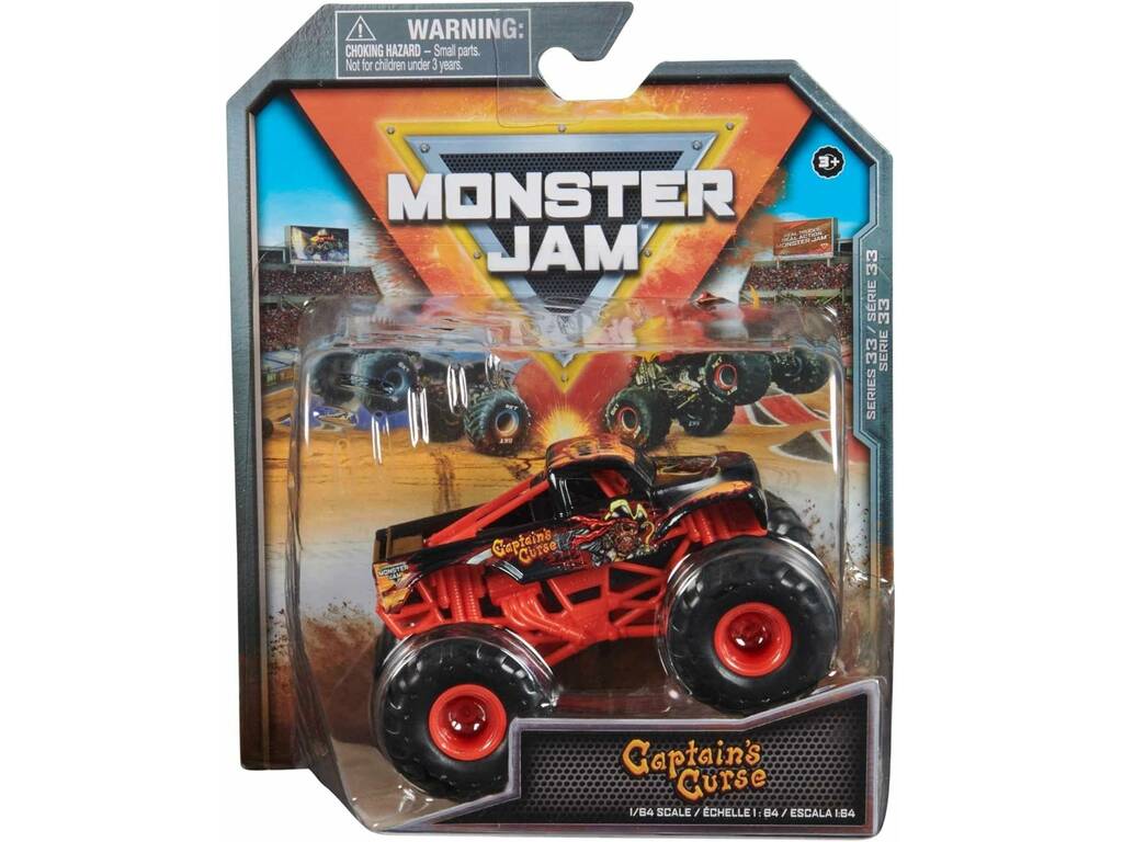 Monster Jam Vehículo Diecast 1:64 Spin Master 6044941