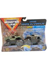 Monster Jam Veicolo Diecast 1:64 Pack 2 Spin Master 6044943