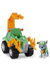 Patrulla Canina Vehículo Dino Rescue Rocky Spin Master 6059525