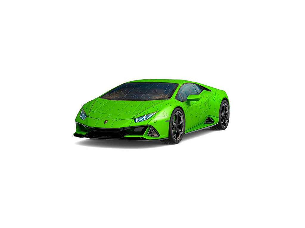 Quebra-cabeça 3D Lamborghini Huracán Evo Verde Ravensburger 11299