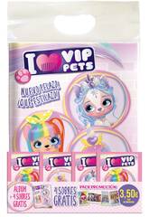 I Love VIP Pets Starter Pack Album con 4 buste Panini