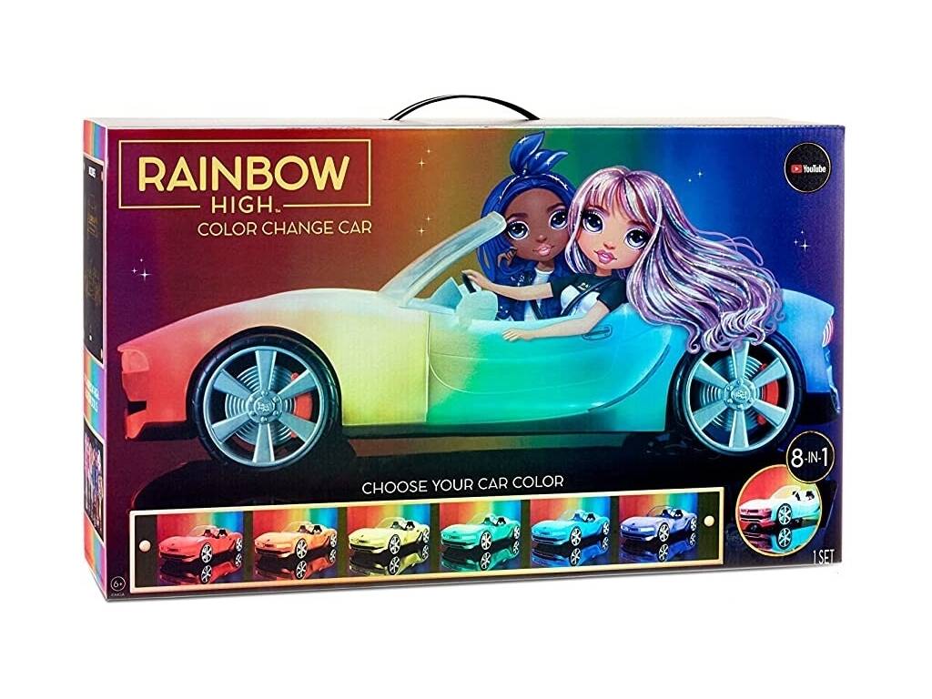 Changement de couleur de voiture Rainbow High MGA 574316