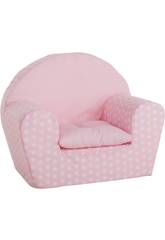 Fauteuil Pink Star avec coussin Creaciones Llopis 42073