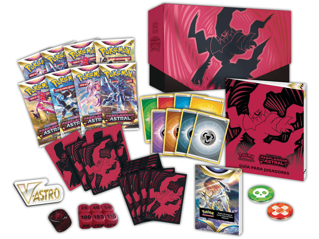 Pokémon TCG Caixa de Treinador Élite Espada e Escudo Resplandor Astral Bandai PC50273