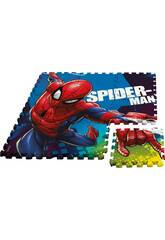 Spiderman Alfombra Puzzle Eva 9 Piezas con Bolsa Kids Euroswan MV16002