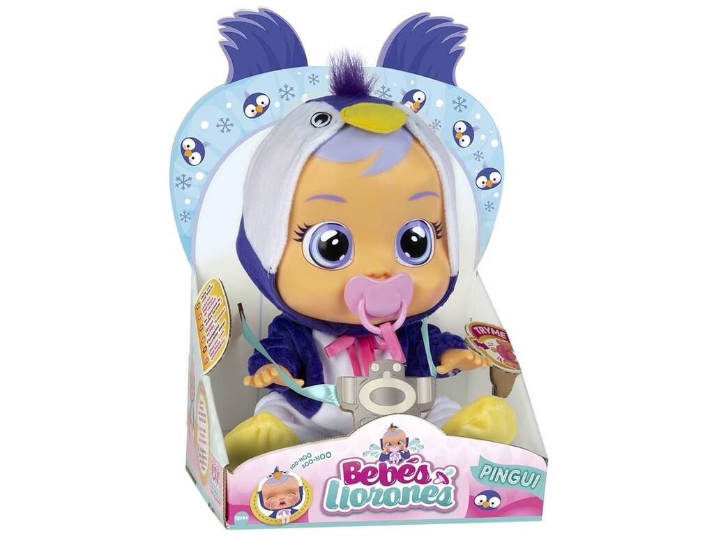 Pingui Bébés en pleurs IMC Toys 90187