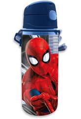 Flacon en aluminium Spiderman avec poignée 600 ml. Kids Euroswan SP16044