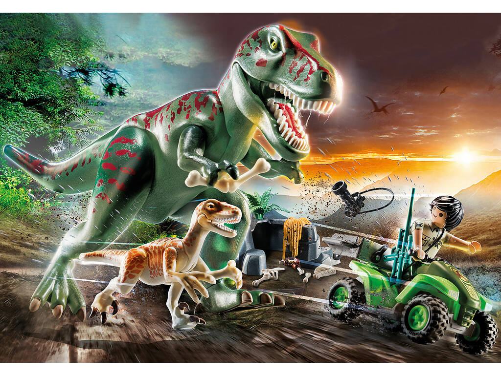 Playmobil Dinos Ataque do T-Rex 71183