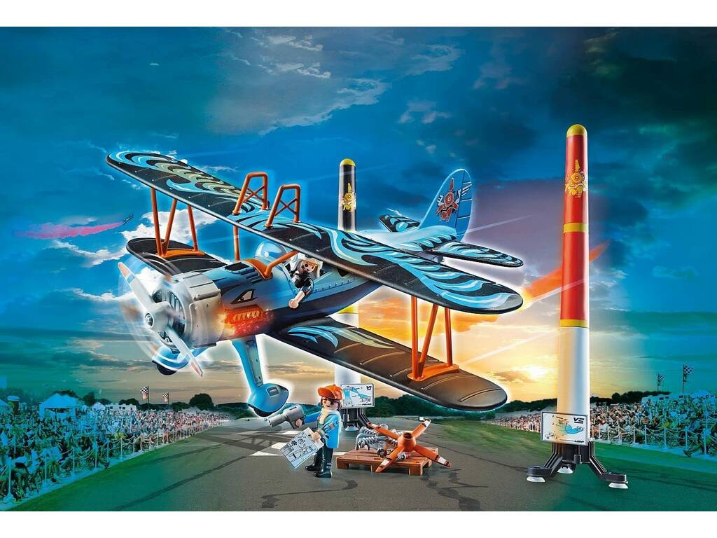 Playmobil Air Stunt Show Biplano de Phoenix 70831