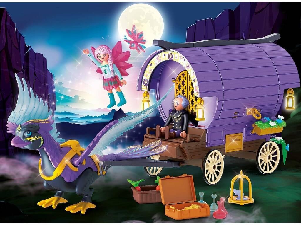 Playmobil Fairy Carriage with Phoenix 71031