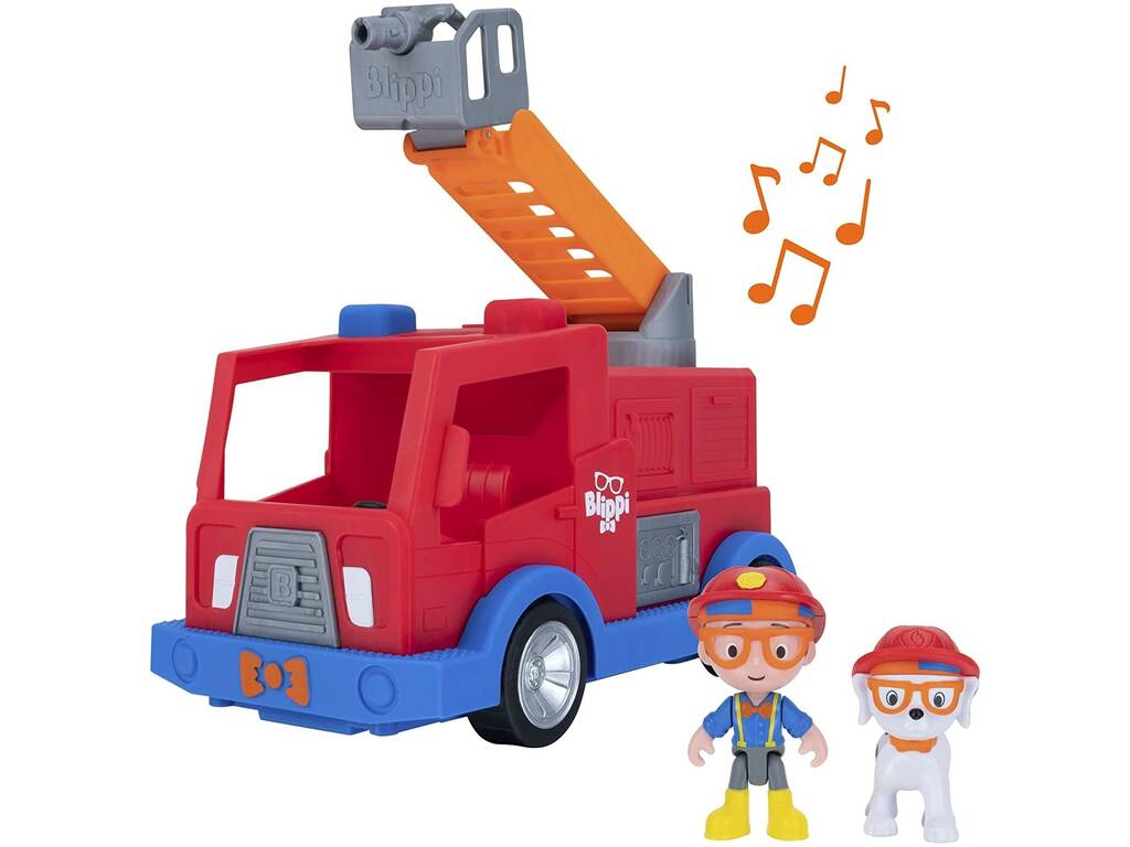 Blippi Toy Partner Camion de pompiers BLP0159