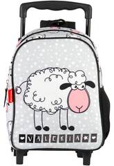 Sac  dos pour crche Pr Sheep avec roulettes