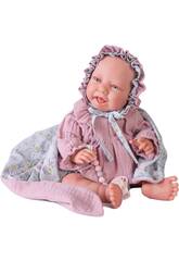 Puppe Sweet Reborn Carla Mit Decke und Häubchen 42 cm. Antonio Juan 80218