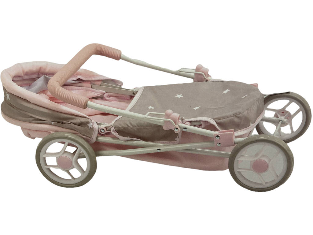 Chariot pour poupée Emma avec capuchon Arias 40625