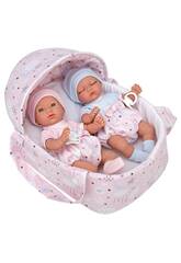 Elegance Twin Babies mit Trolley Arias 50695