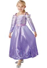 Costume Enfant Elsa Frozen II Taille S Rubies 300626-S