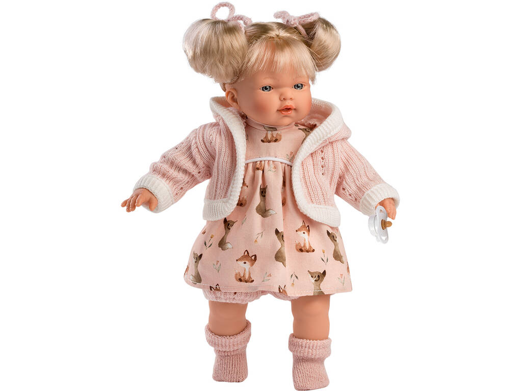 Puppe Roberta Llorona 33 cm. Llorens 33142
