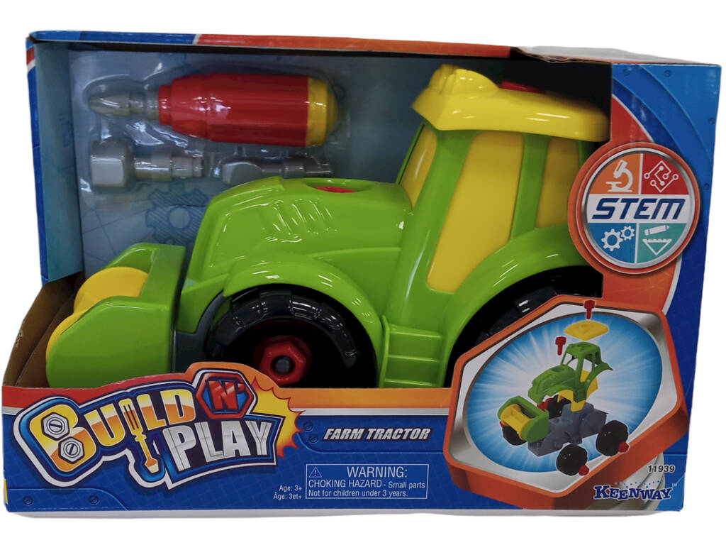Build and Play Keenway Farm Tractor Farm 11939