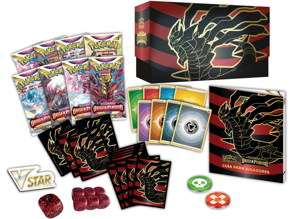 Pokémon TCG Caja de Entrenador Élite Espada y Escudo Origen Perdido Bandai PC50283