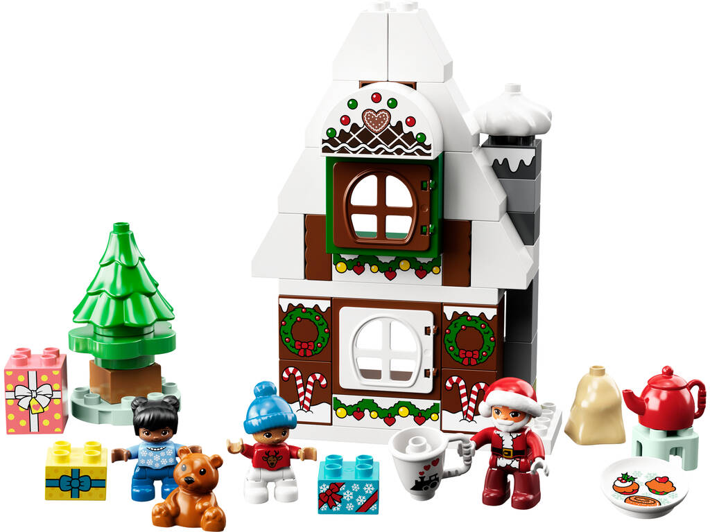 Lego Duplo Casa de Pan de Jenjibre de Papá Noel 10976
