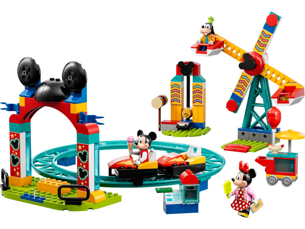 Lego Disney Mickey, Minnie y Goofy´s Fairground Fun 10778