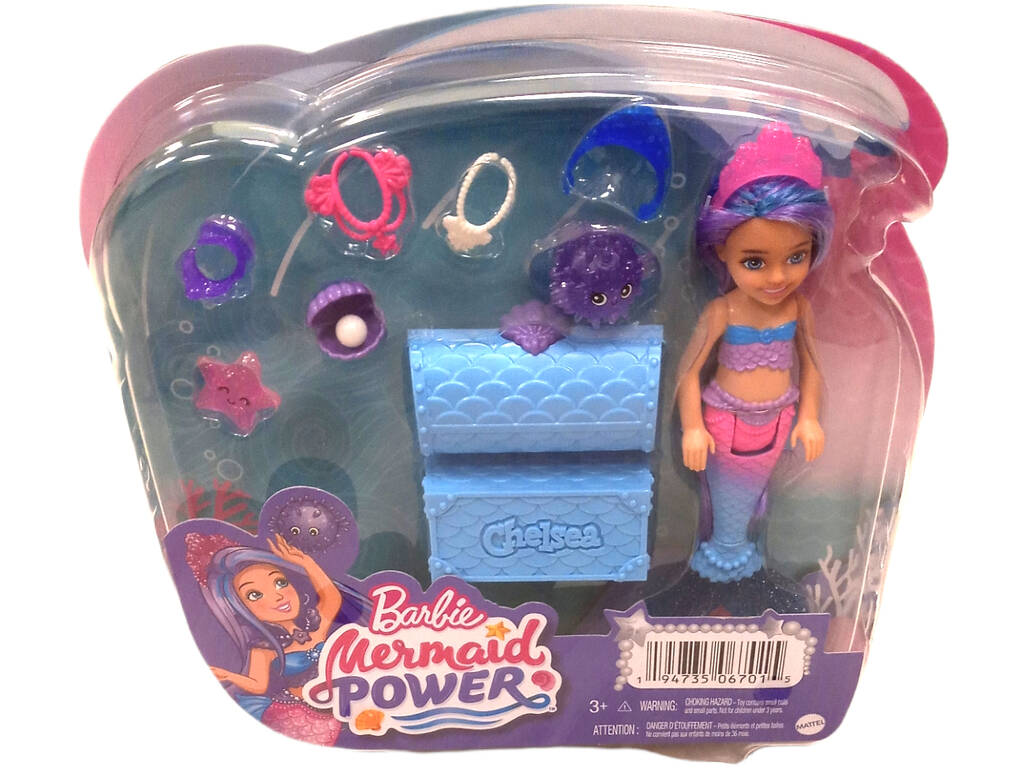 Barbie Mermaid Power Chelsea Mattel HHG57
