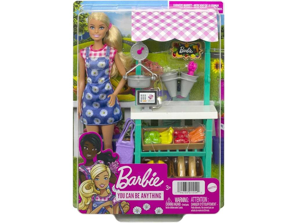 Barbie e Seu Mercado Mattel HCN22