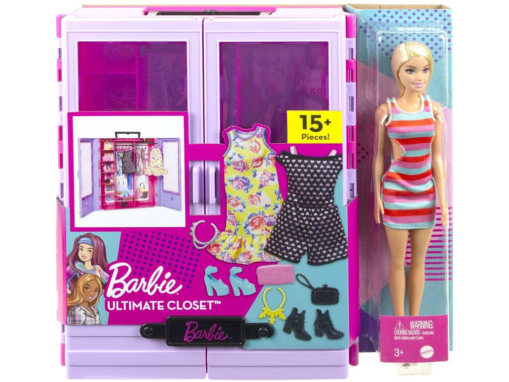 Barbie Superarmario Portátil mit Puppe von Mattel HJL66