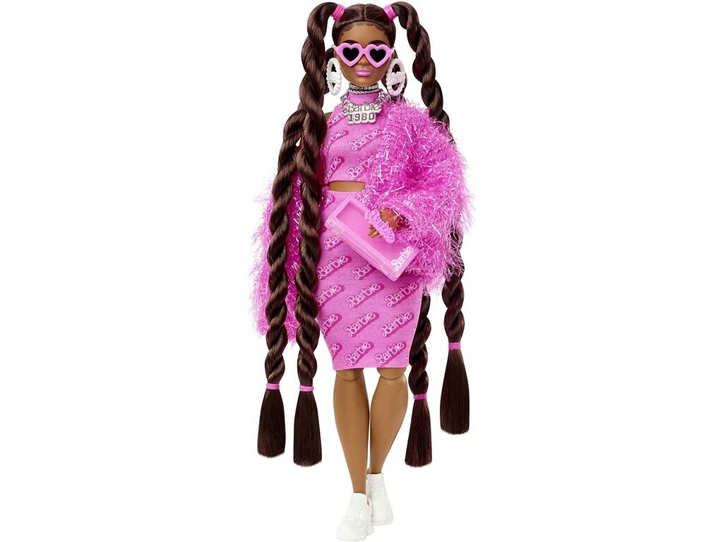 Barbie Extra Costume Logo Barbie 80's Mattel HHN06