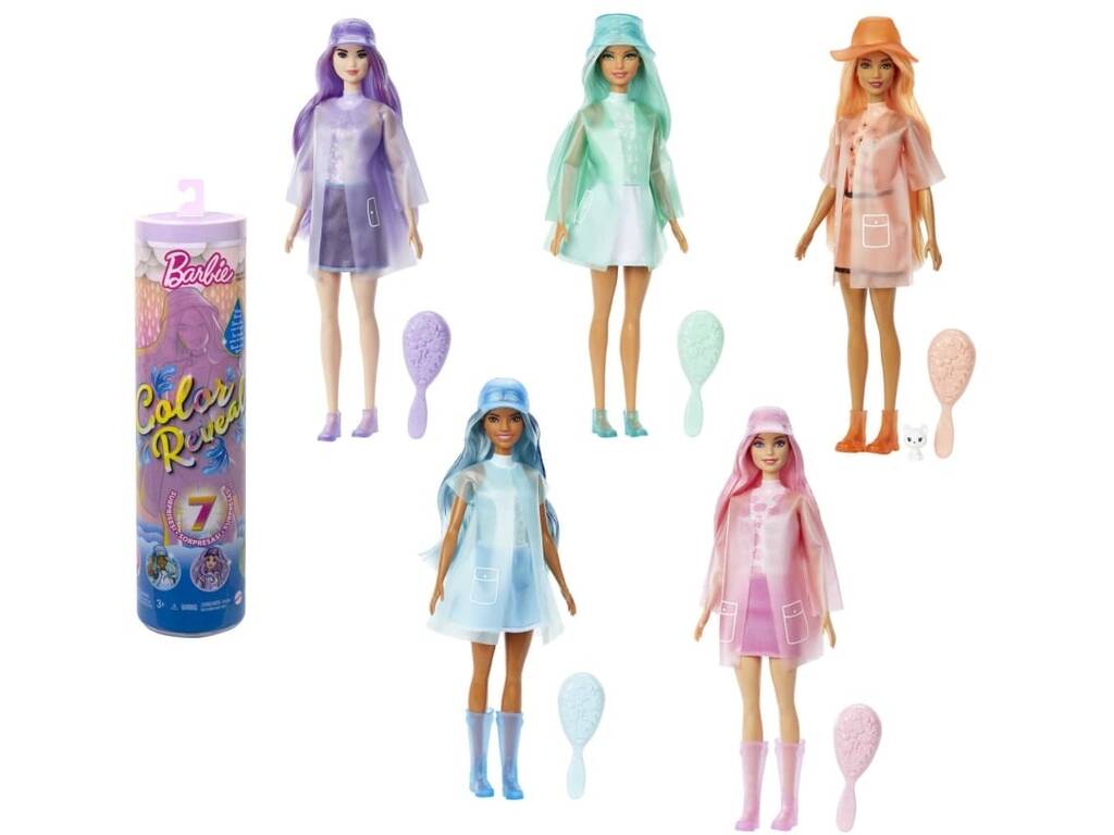Barbie Color Reveal Serie Rain Or Shine Mattel HCC57