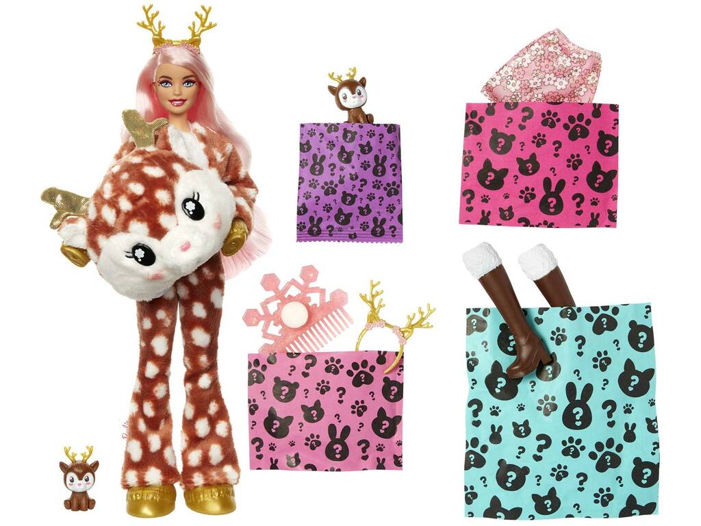 Barbie Cutie Reveal Deer Fantasy Series Mattel HJL61